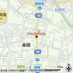 赤田(辰尾団地)周辺の地図