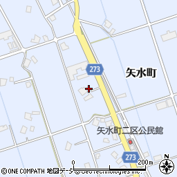 富山県小矢部市矢水町52周辺の地図