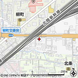 長野県長野市三輪1190-1周辺の地図