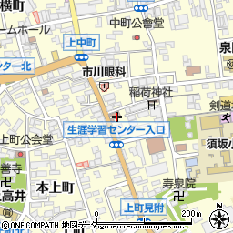 長野県須坂市須坂32周辺の地図