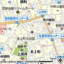 長野県須坂市須坂136周辺の地図