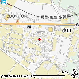 長野県須坂市高梨2614周辺の地図