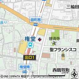 長野県長野市鶴賀権堂町2201周辺の地図