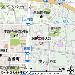 長野県長野市鶴賀権堂町2331周辺の地図