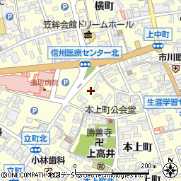 長野県須坂市須坂276周辺の地図