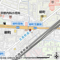 柳町交番周辺の地図