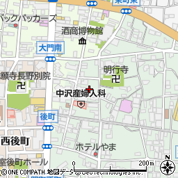 長野県長野市鶴賀権堂町2362周辺の地図