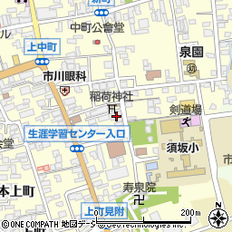 長野県須坂市須坂746周辺の地図