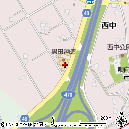 黒田酒造株式会社周辺の地図