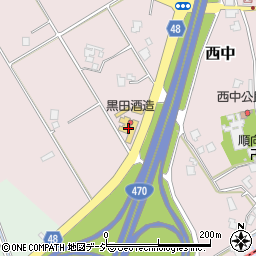 富山県小矢部市西中322周辺の地図