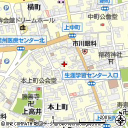 長野県須坂市須坂170周辺の地図