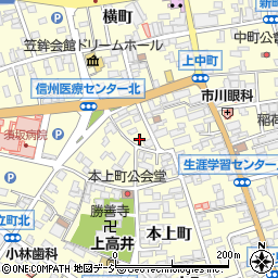 長野県須坂市須坂248周辺の地図