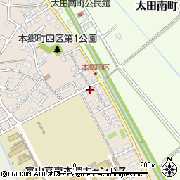 富山県富山市本郷町233周辺の地図