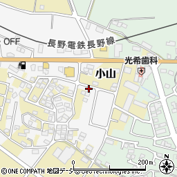 長野県須坂市高梨2653周辺の地図
