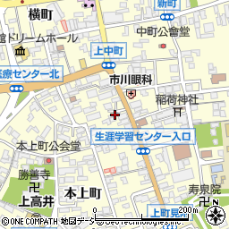 長野県須坂市須坂171周辺の地図