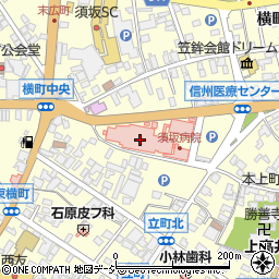 ヤマザキＹショップ長野県立信州医療センター店周辺の地図