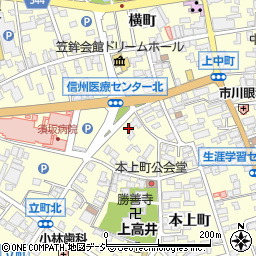 長野県須坂市須坂277周辺の地図