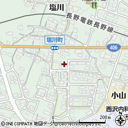 長野県須坂市塩川645周辺の地図