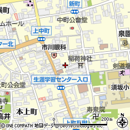 長野県須坂市須坂34周辺の地図