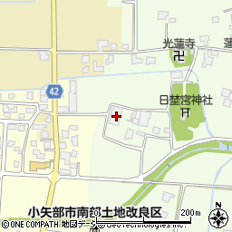富山県小矢部市蓮沼118-1周辺の地図
