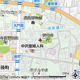 長野県長野市鶴賀権堂町2355-2周辺の地図