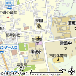 長野県須坂市須坂803周辺の地図