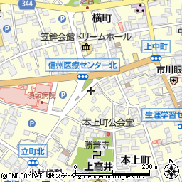 長野県須坂市須坂273周辺の地図