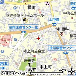 長野県須坂市須坂245周辺の地図