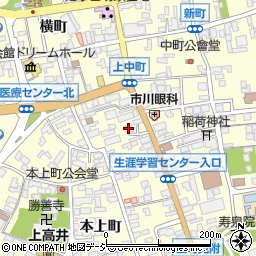 長野県須坂市須坂167周辺の地図