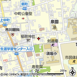 長野県須坂市須坂（常盤町）周辺の地図