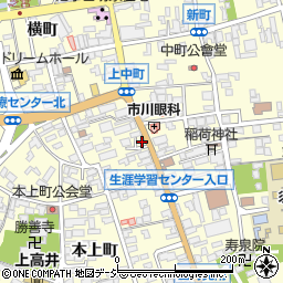 長野県須坂市須坂168周辺の地図