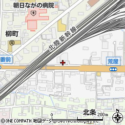 長野県長野市三輪1196周辺の地図