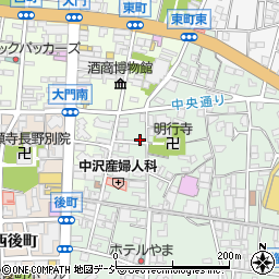 長野県長野市鶴賀権堂町2355周辺の地図