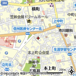 長野県須坂市須坂250周辺の地図
