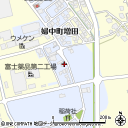 富山県富山市婦中町増田周辺の地図