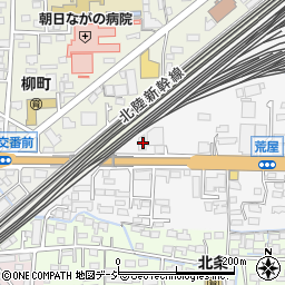 長野県長野市三輪荒屋1195周辺の地図