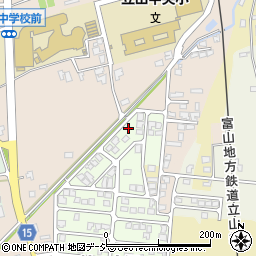 富山県中新川郡立山町柿の木沢3547-10周辺の地図