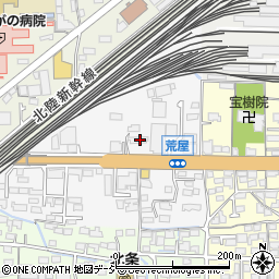 長野県長野市三輪荒屋1153周辺の地図