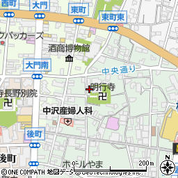 長野県長野市鶴賀権堂町2386周辺の地図