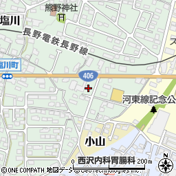 長野県須坂市塩川503-3周辺の地図