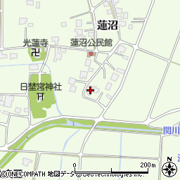 富山県小矢部市蓮沼183周辺の地図