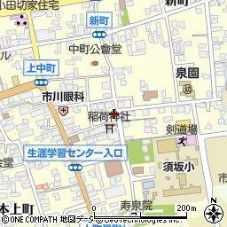 長野県須坂市須坂727周辺の地図