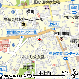 長野県須坂市須坂147周辺の地図