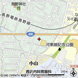 長野県須坂市塩川502-1周辺の地図