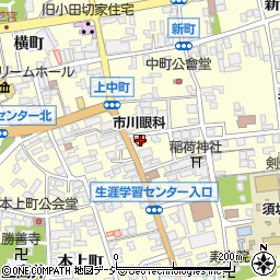 長野県須坂市須坂178周辺の地図