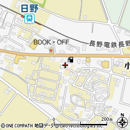 長野県須坂市高梨2478周辺の地図