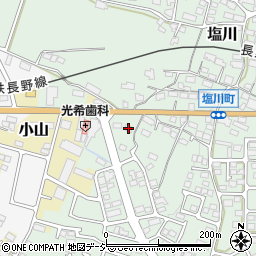 長野県須坂市塩川26-10周辺の地図