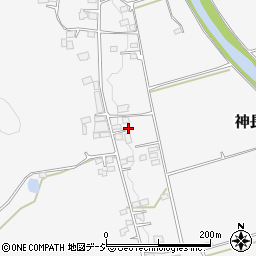 栃木県那須烏山市神長1334周辺の地図
