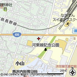 長野県須坂市塩川498-3周辺の地図