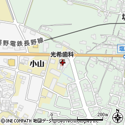 長野県須坂市塩川2553周辺の地図